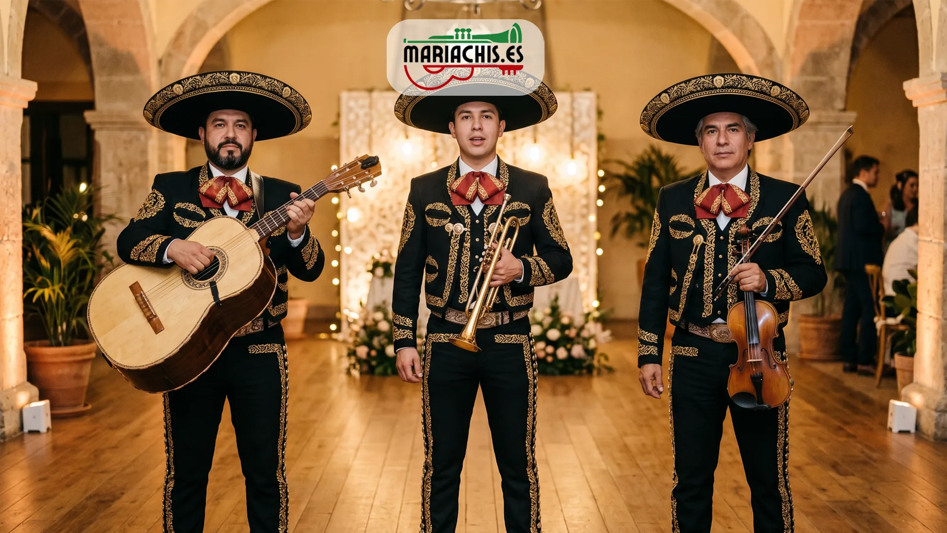 Persona comparando propuestas de mariachis en ordenador antes de elegir