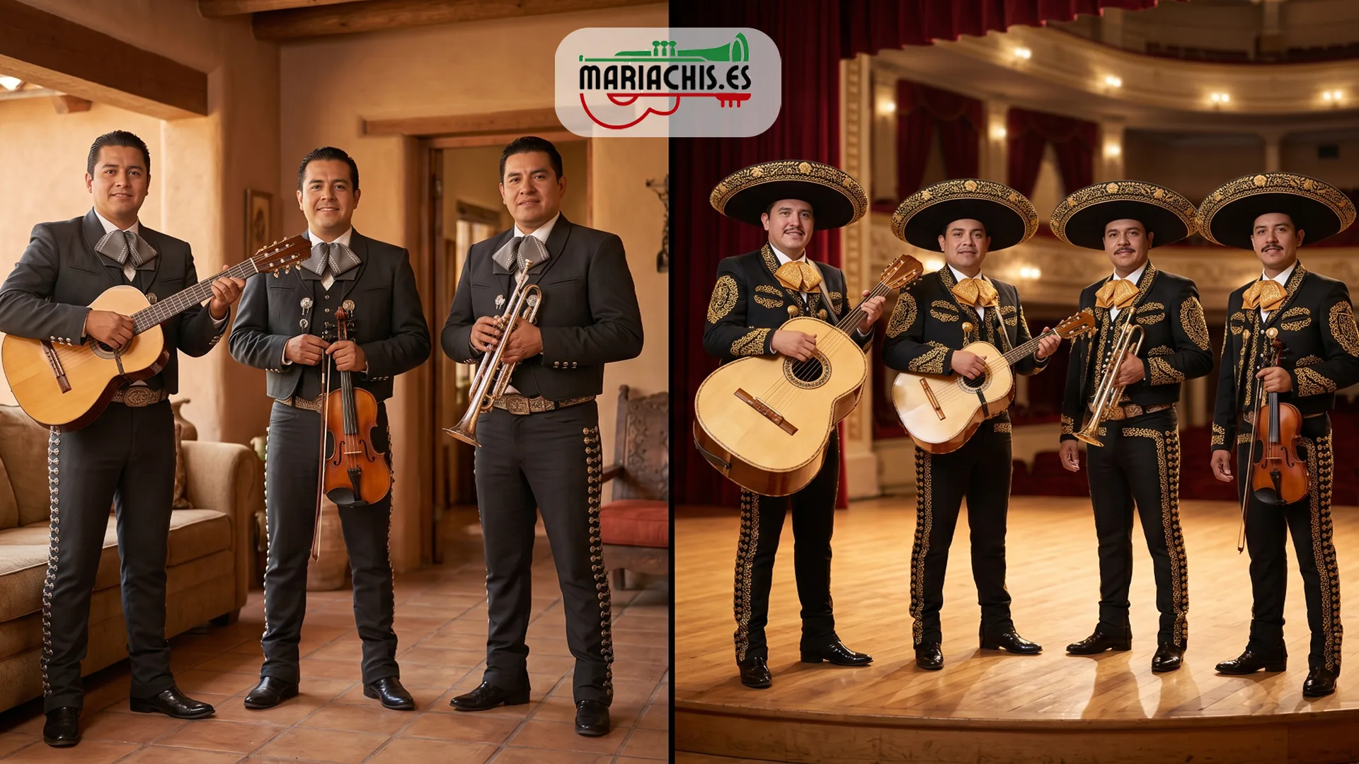 Persona comparando dos presupuestos de mariachis con criterio antes de decidir