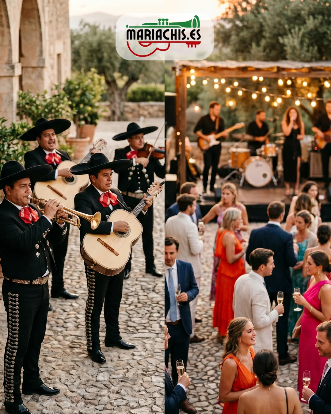 ¿Es mejor contratar un mariachi o una banda de música para una boda?